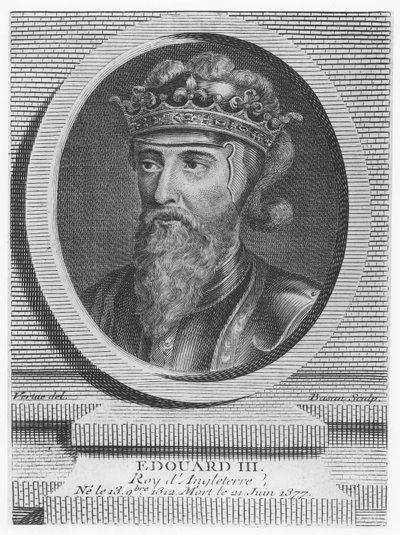 Edward III., König von England von Pierre François Basan